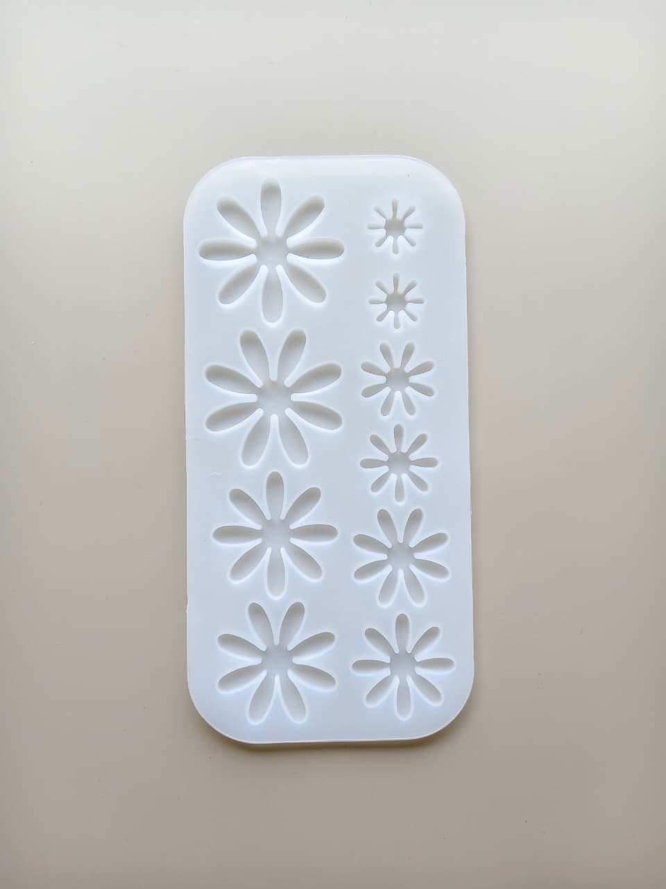 10 Cavity 3D Flower Mould