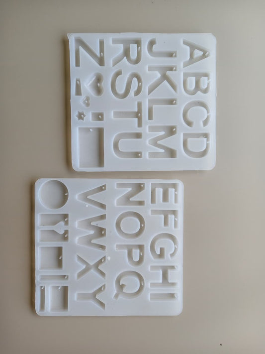 Alphabet Mould with hole