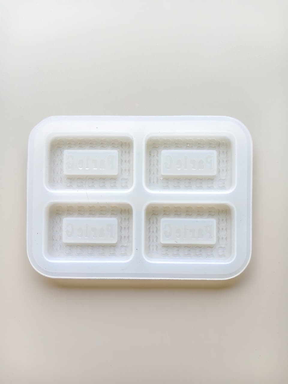 4 cavity ParleG Biscuit Mould