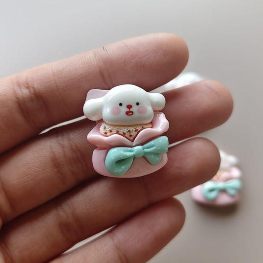 Pink teddy kids Rakhi charms