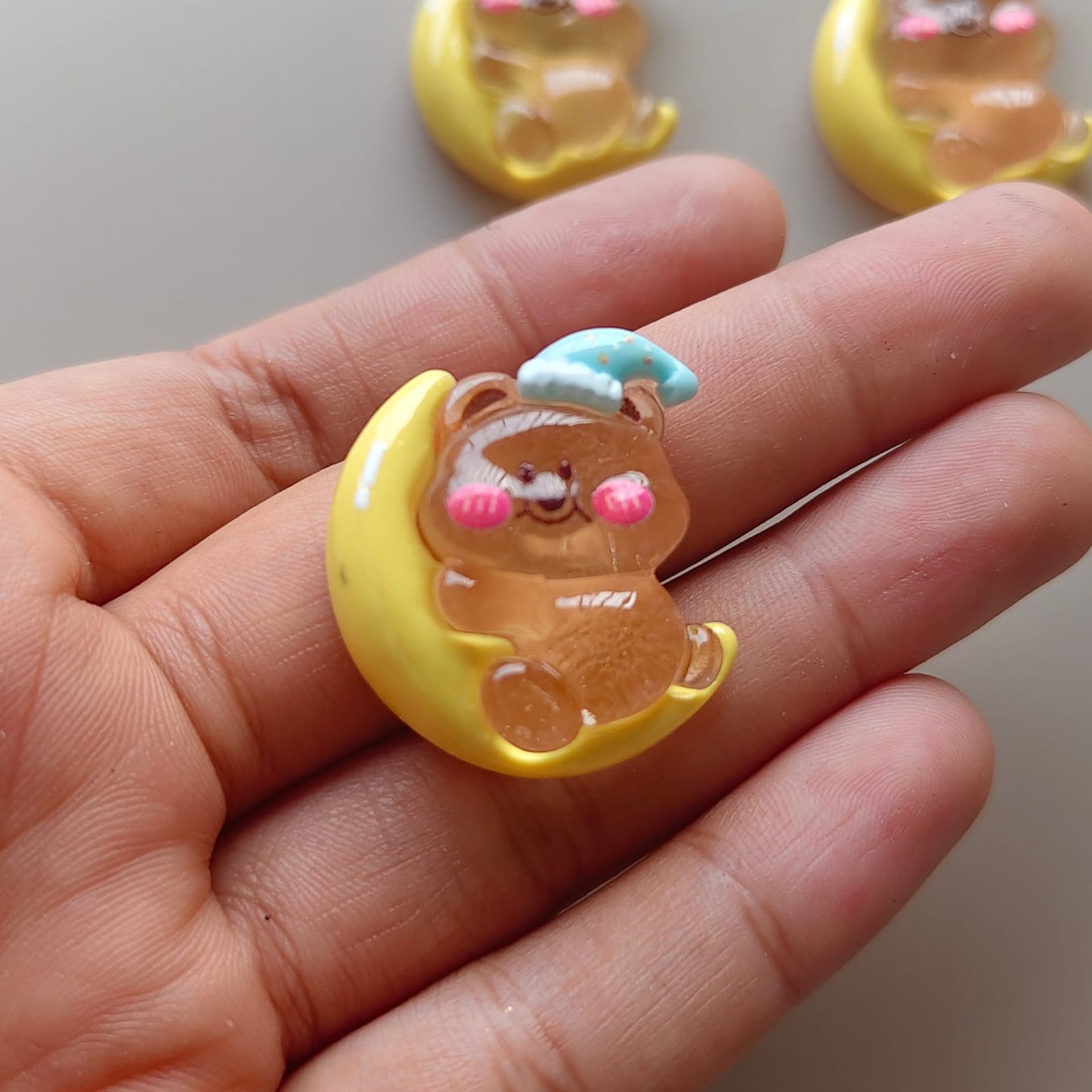 Moon teddy kids Rakhi charms