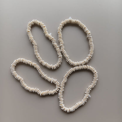 Pearl beads ring for rakhi/bracelet - bulk