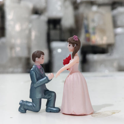 Boy Proposing couple Miniature