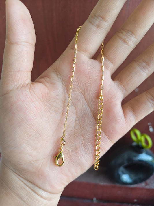 Anti tarnish bracelet chain - B