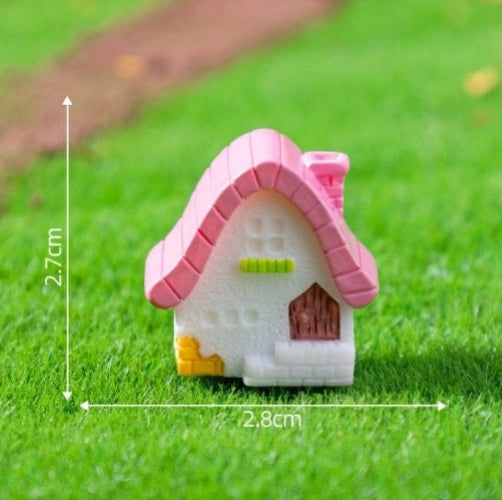 House/Home/Hut miniature - pink