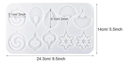 10 cavity Pendant Mould