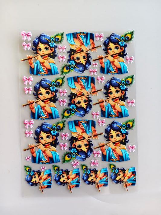 UV DTF Sticker - Krishna A