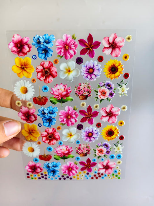 UV DTF Sticker - Flowers A
