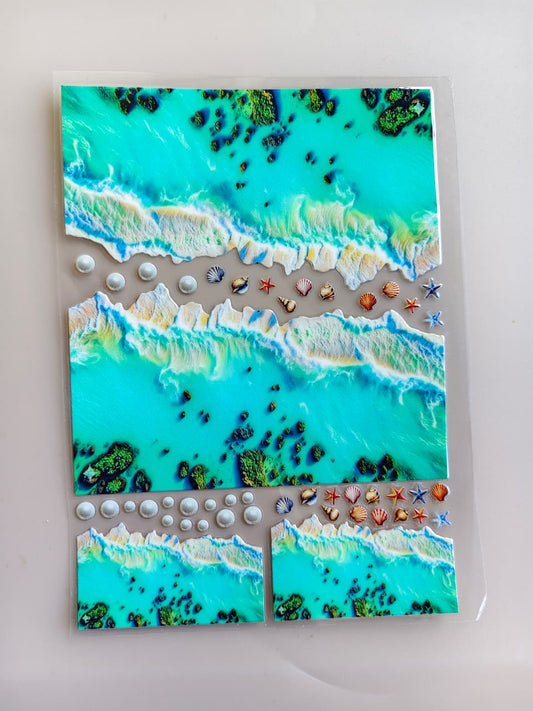 UV DTF Sticker - Ocean B