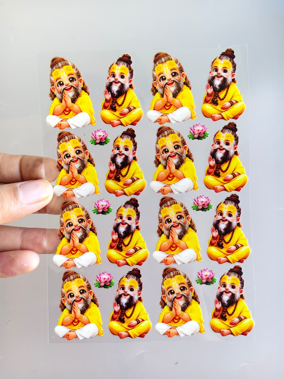 UV DTF Sticker - Premanand Maharaj