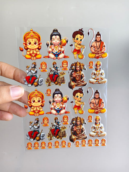 UV DTF Sticker - Hanuman