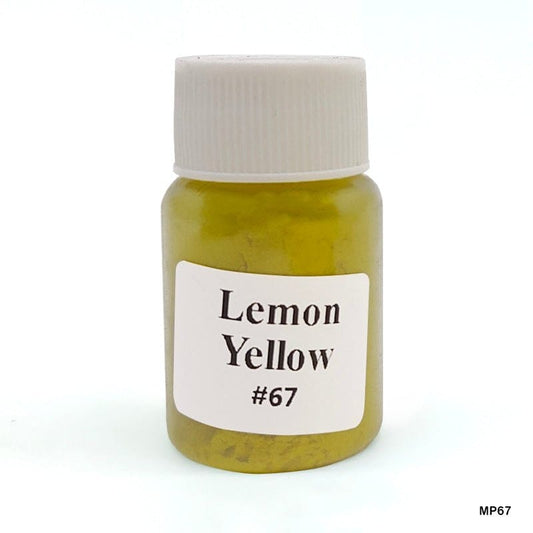 lemon yellow  mica pearl powder