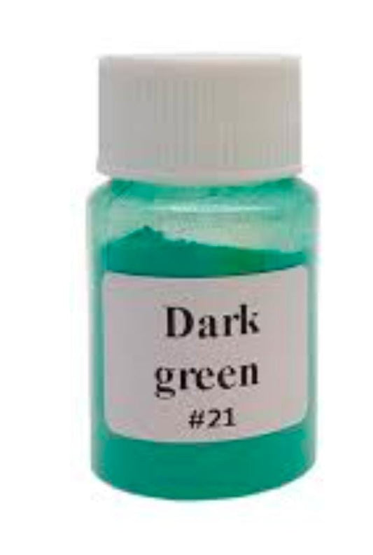 Dark Green Mica Pearl Powder