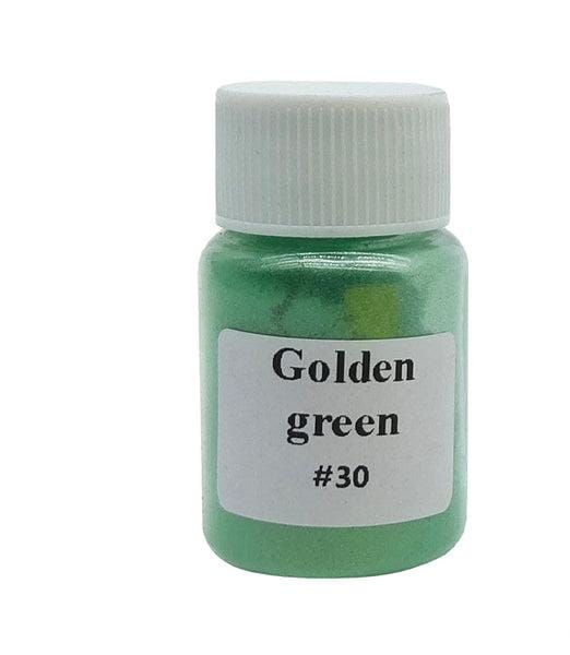 Golden Green Mica Pearl Powder