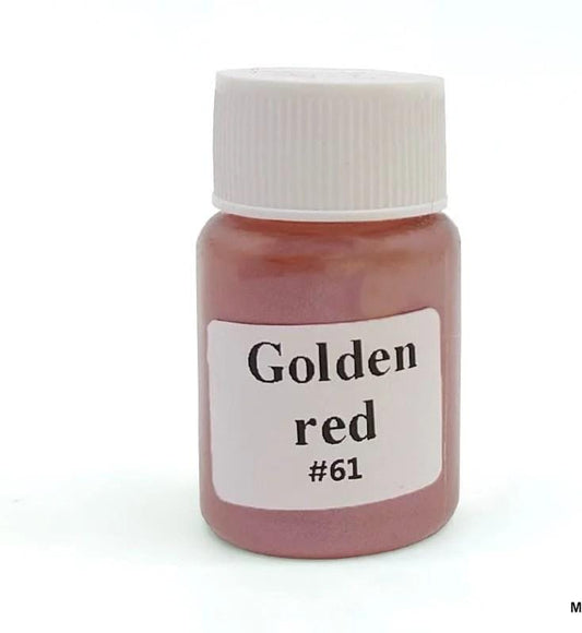 Golden Red Mica Pearl Powder
