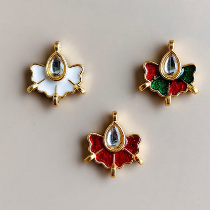 Kundan Lily Charms