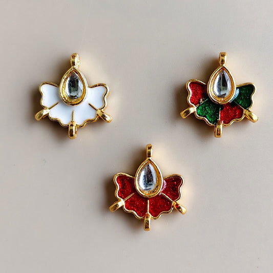 Kundan Lily Charms