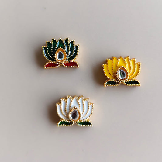 Lotus Brooch Charm
