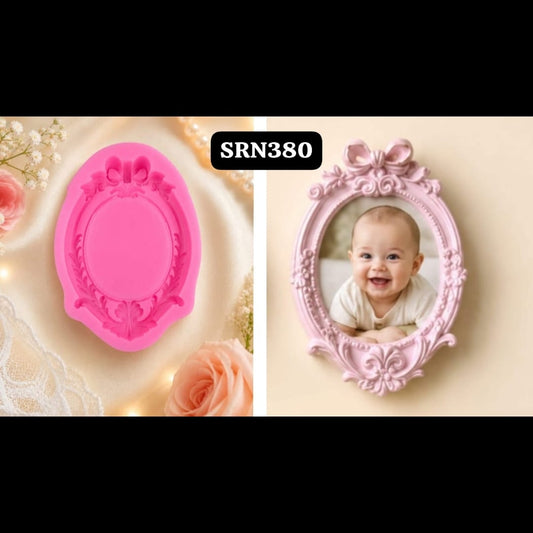 Oval Photo Frame Mould - 1