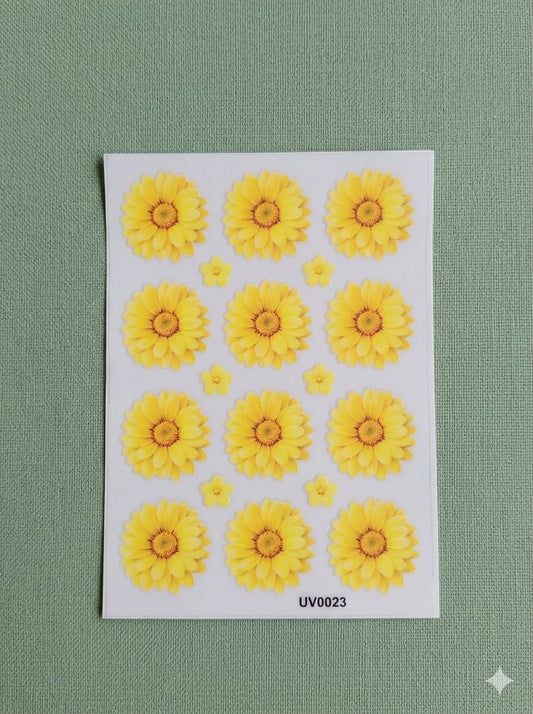 U.V Sticker - Yellow
