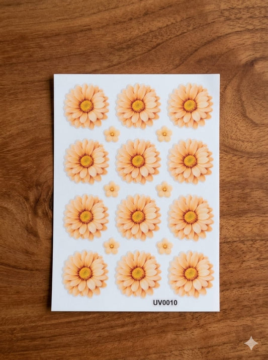 U.V Sticker - Peach
