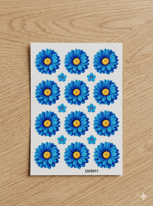 U.V Sticker - Blue