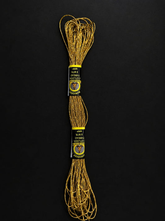 Thin Rakhi Thread - Golden 2