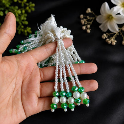 Pearl +Crystal Tassel / Latkan