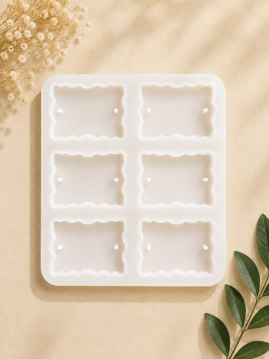 Zig Zag Rectangle Mould
