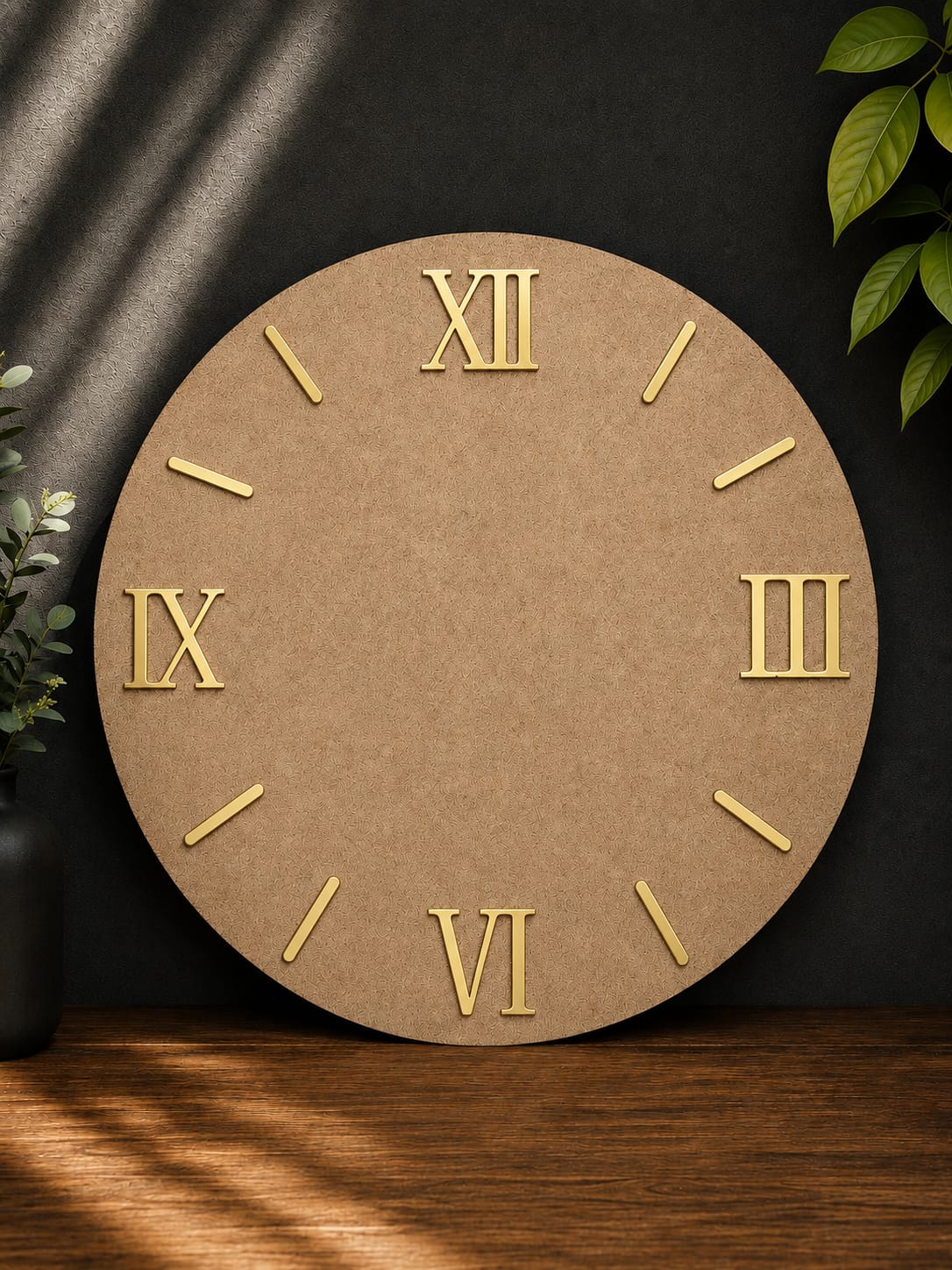Roman Numbers for Clocks with sticks