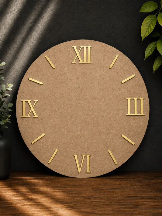 Roman Numbers for Clocks with sticks