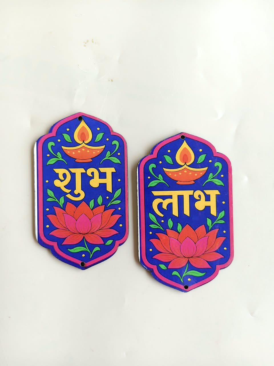 Lotus/Diya Subh Labh Door handing