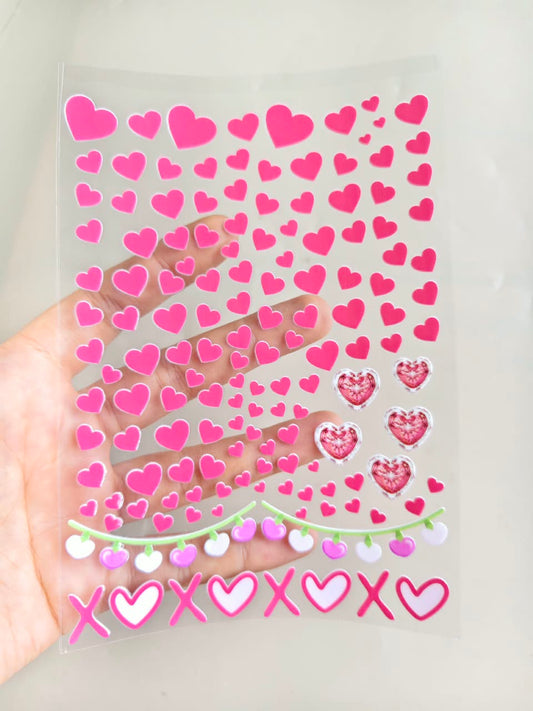 UV DTF Sticker - Heart - 2