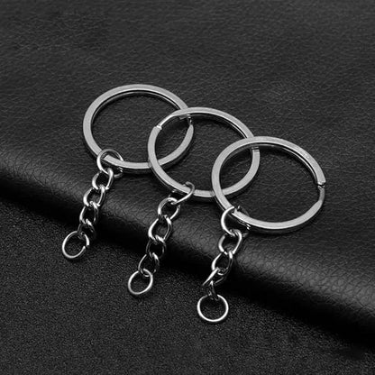 KeyRings / Keychain with connector- set of 12
