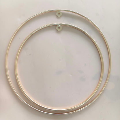Metal Round Hoop without screw