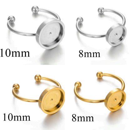 Anti tarnish Rings - Round