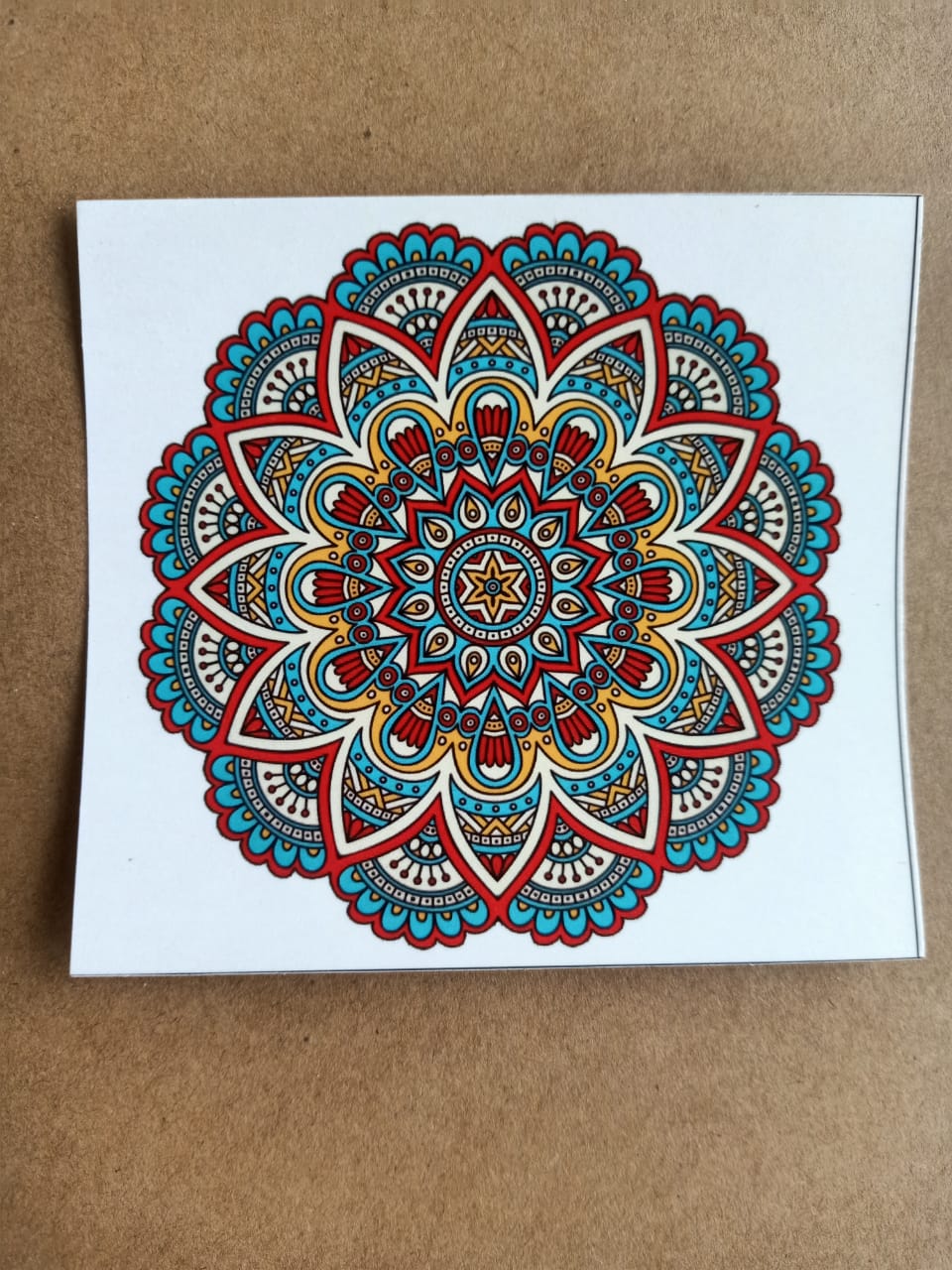 Colourful stickers A5