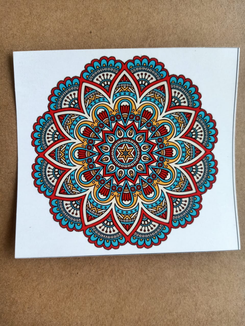 Colourful stickers A5