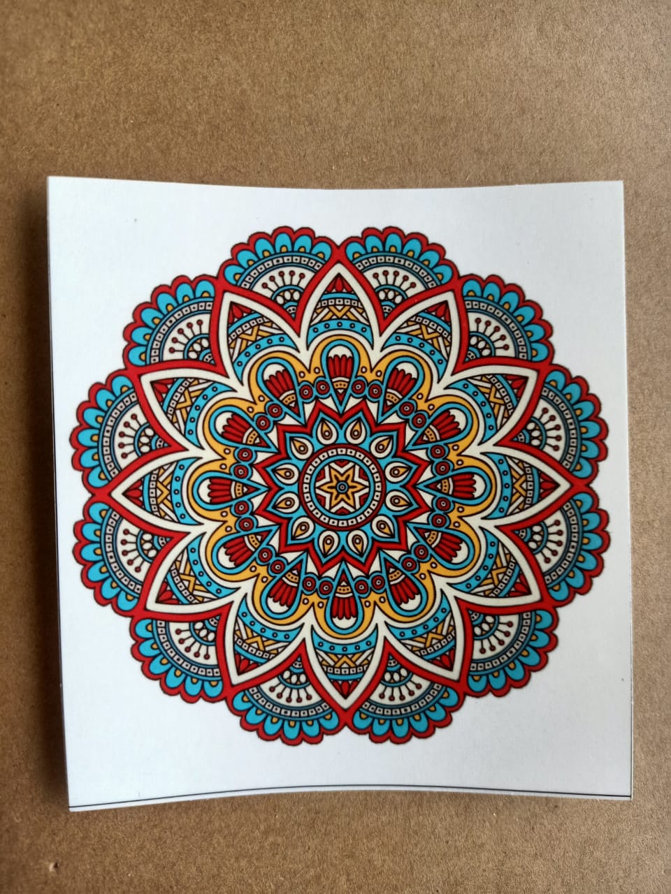 Colourful stickers A5