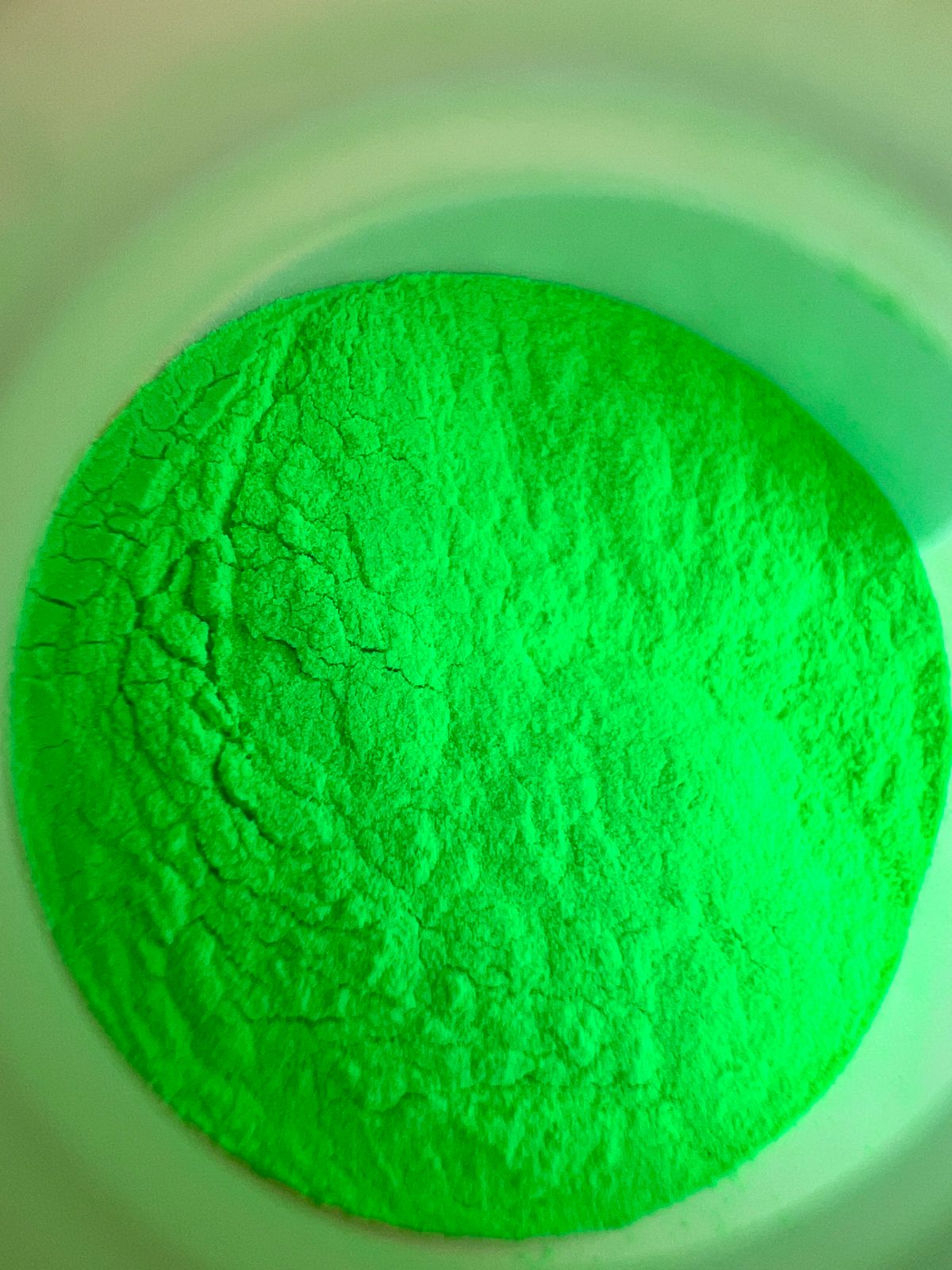 Fluorescent Green mica pearl powder