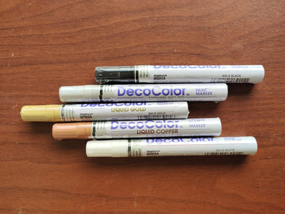 Deco colour broad line marker