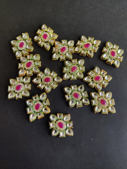 Kundan Rakhi Charms Beads