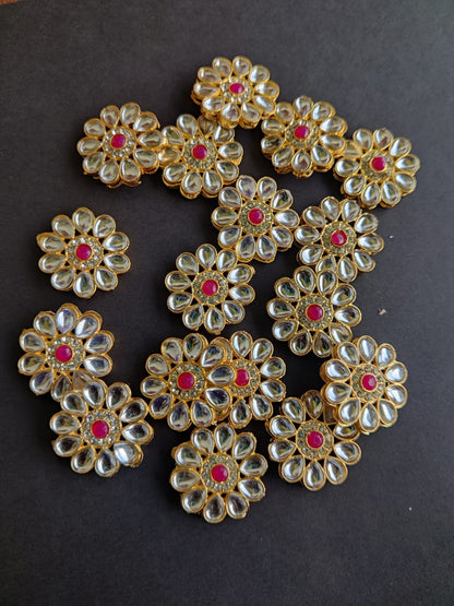 Kundan Rakhi Charms Beads