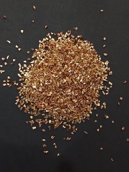 Golden Glass Granules