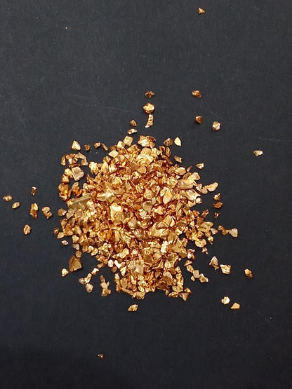 Golden Glass Granules