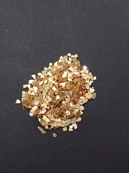 Golden Glass Chips
