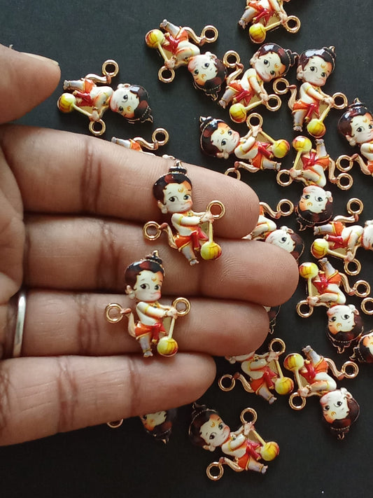 Cartoon kids Rakhi Charms - Hanuman