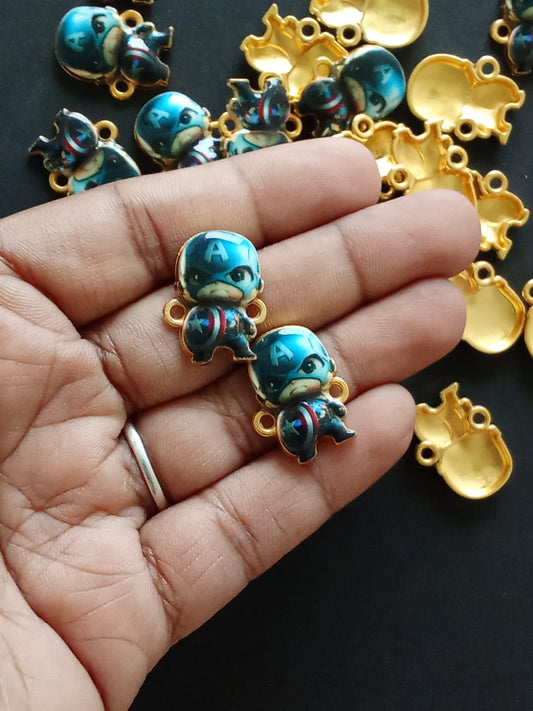 Cartoon Kids Rakhi Charms - Captain America