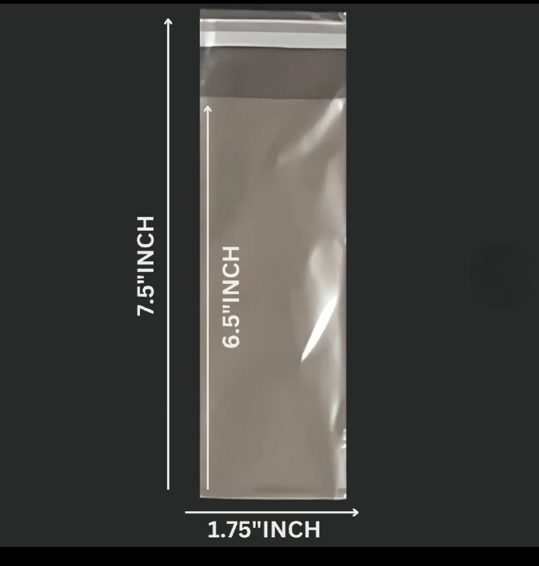 Bookmark / Bracelet packaging plastic