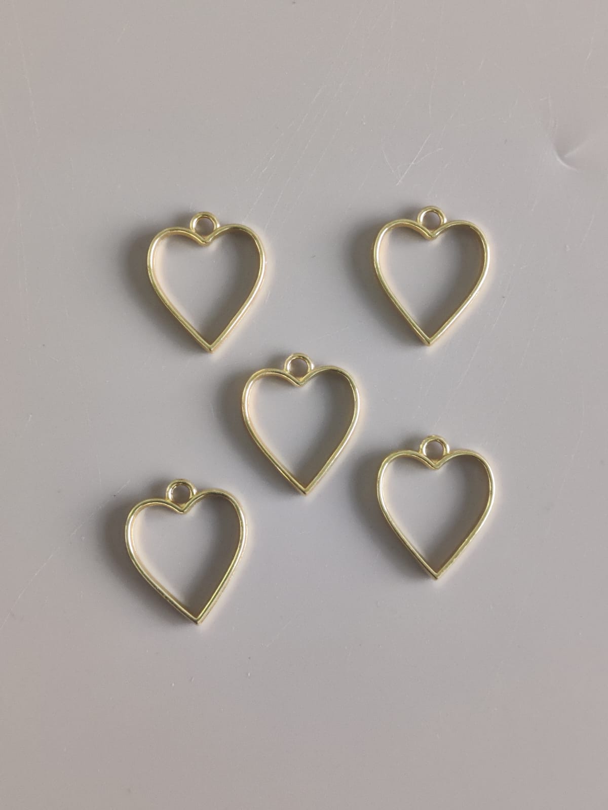 0.75" Heart pendant bezel